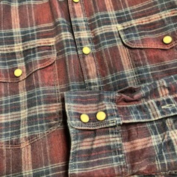 Lucky Brand Snap L/S Shirt  Size M - Picture 3 of 8